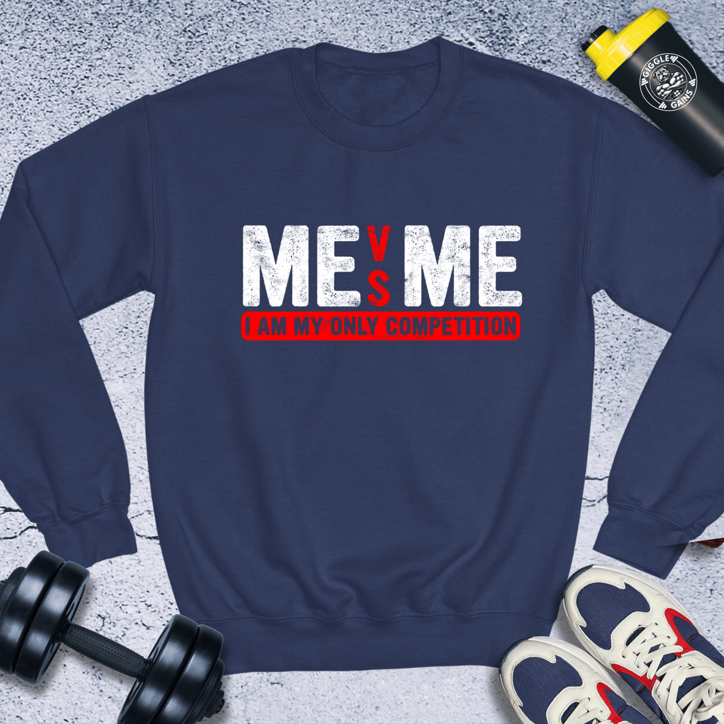 Sweatshirt Navy / S ME vs. ME Crewneck