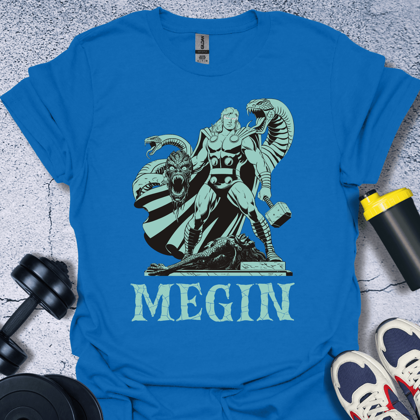 T-Shirt Royal / S Megin T-Shirt