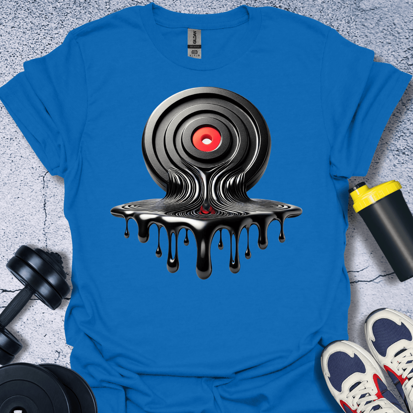 T-Shirt Royal / S Melting Bumper Plate T-Shirt