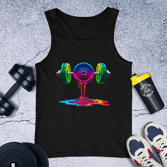 Tank Top Black / XS Melting Gym Tank Top