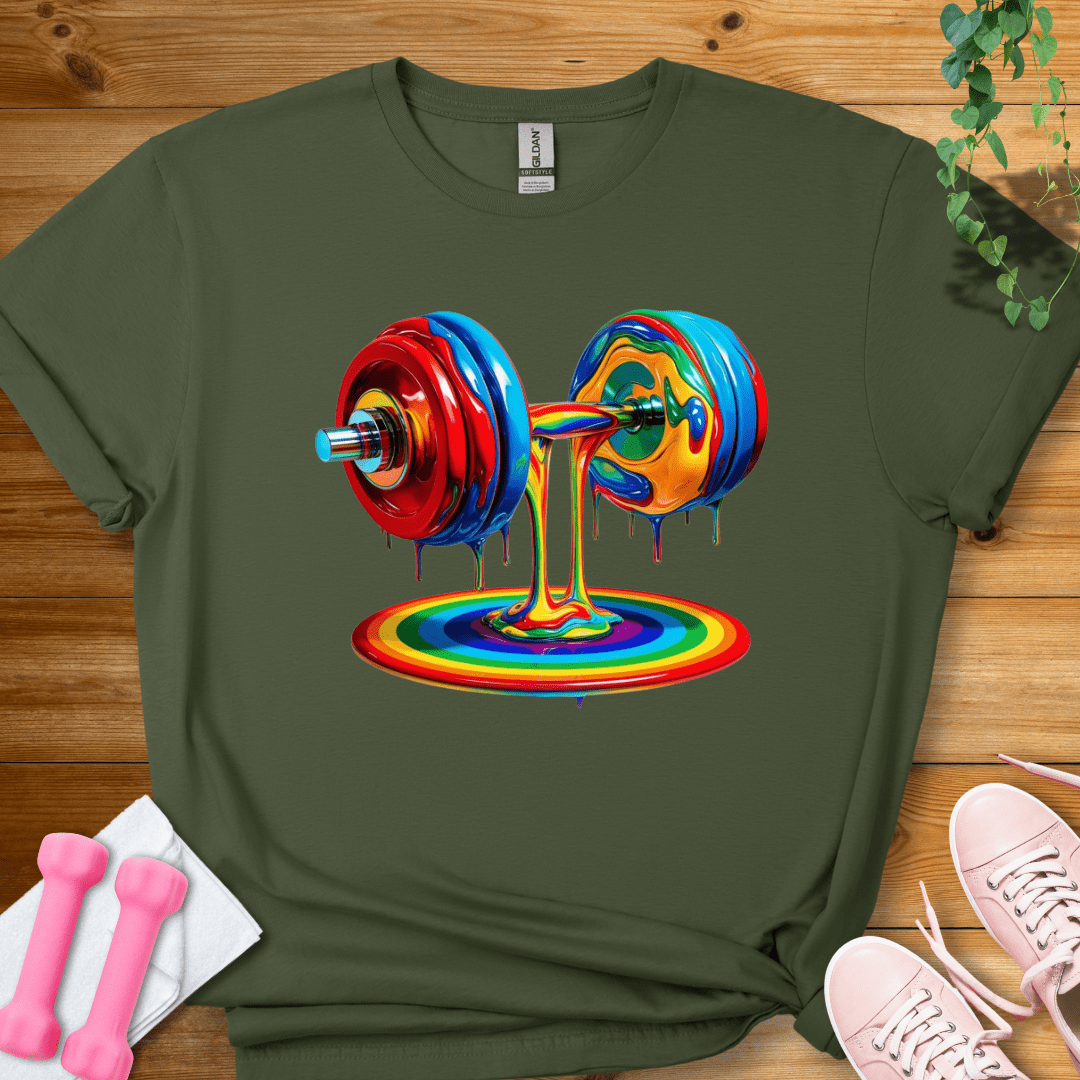 T-Shirt Military Green / S Melting Strength T-Shirt