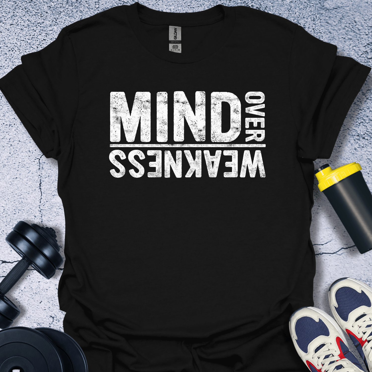 T-Shirt Black / S Mind Over Weakness T-Shirt