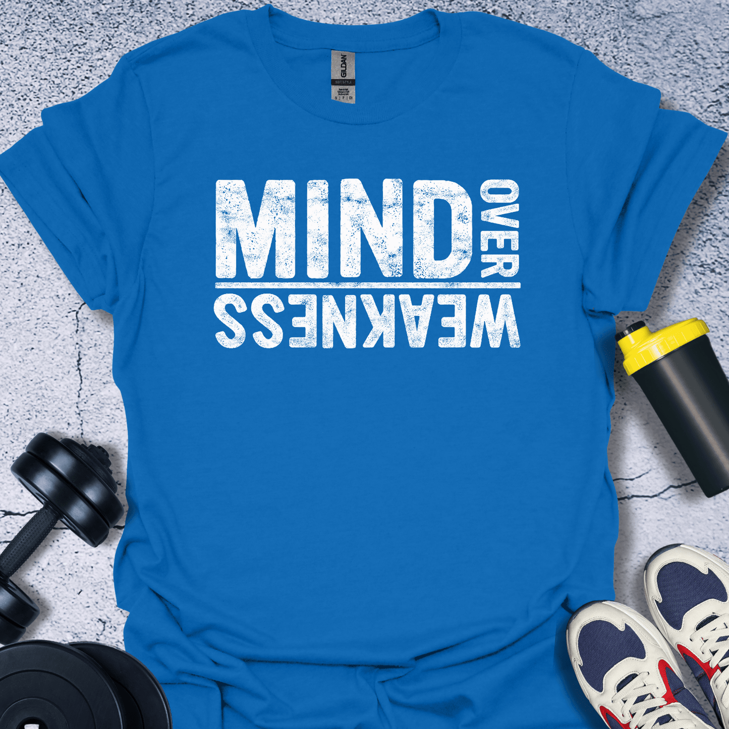 T-Shirt Royal / S Mind Over Weakness T-Shirt