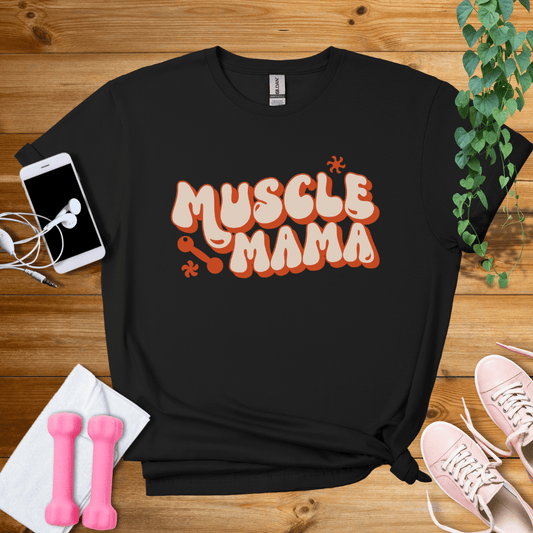 T-Shirt Black / S Muscle Mama T-Shirt