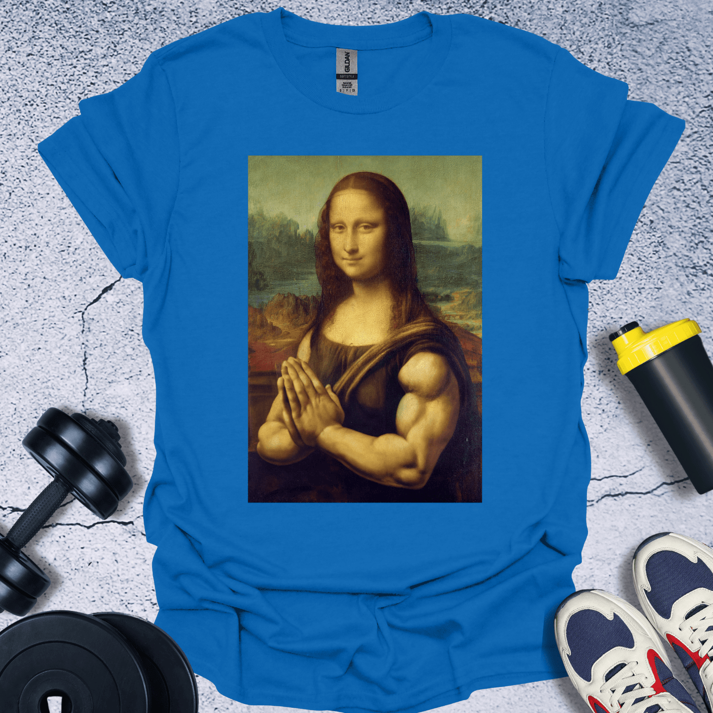 T-Shirt Royal / S Muscle Mona T-Shirt