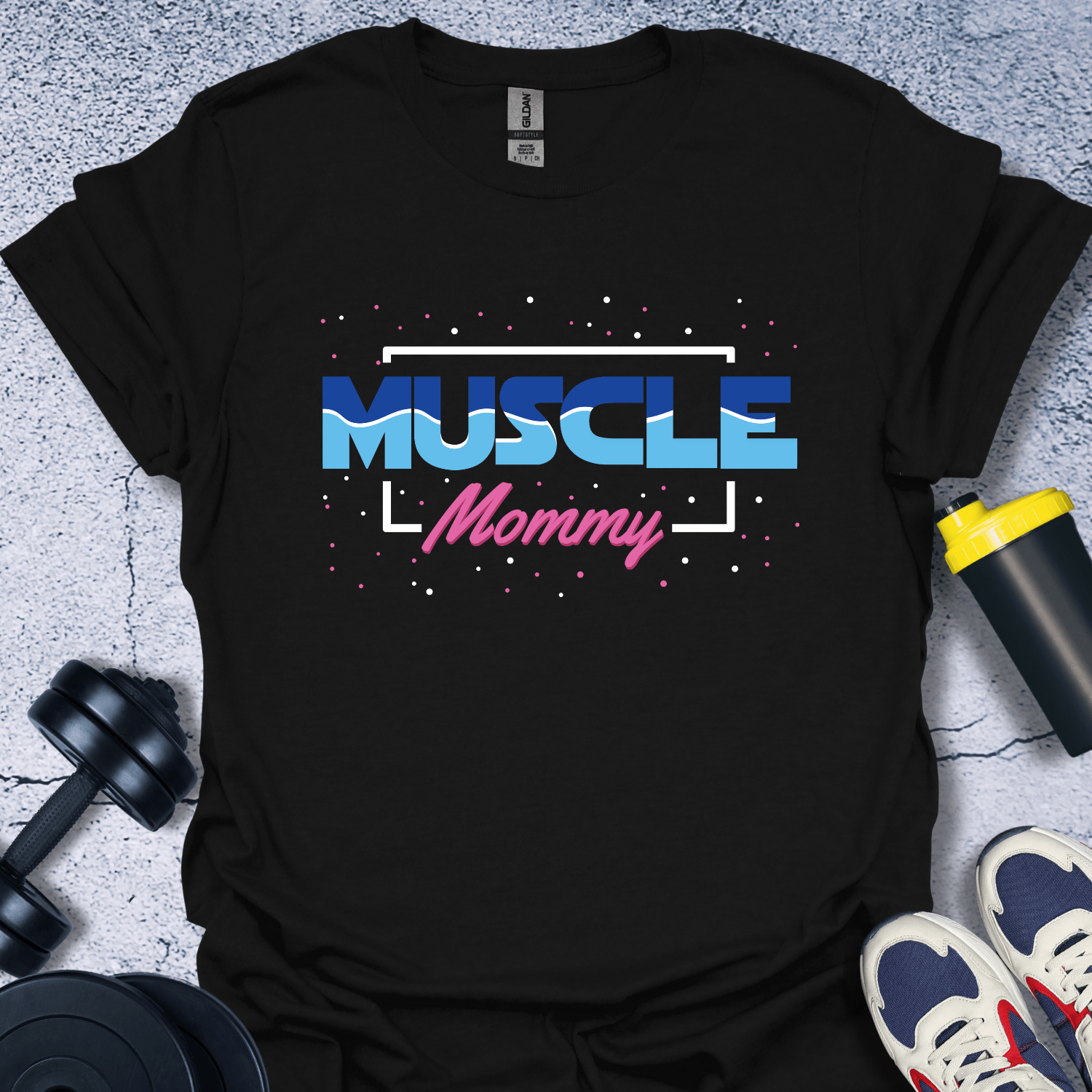 T-Shirt Black / S Muscle Mummy T-Shirt