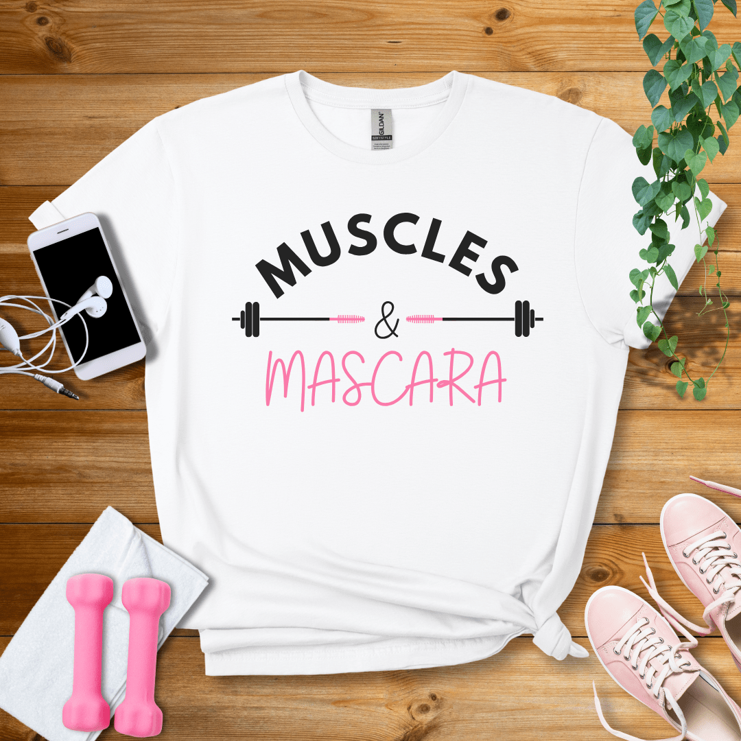 T-Shirt White / S Muscles & Mascara T-Shirt