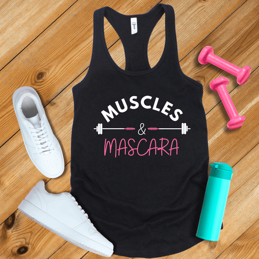 Tank Top Solid Black / XS Muscles & Mascara Tank Top