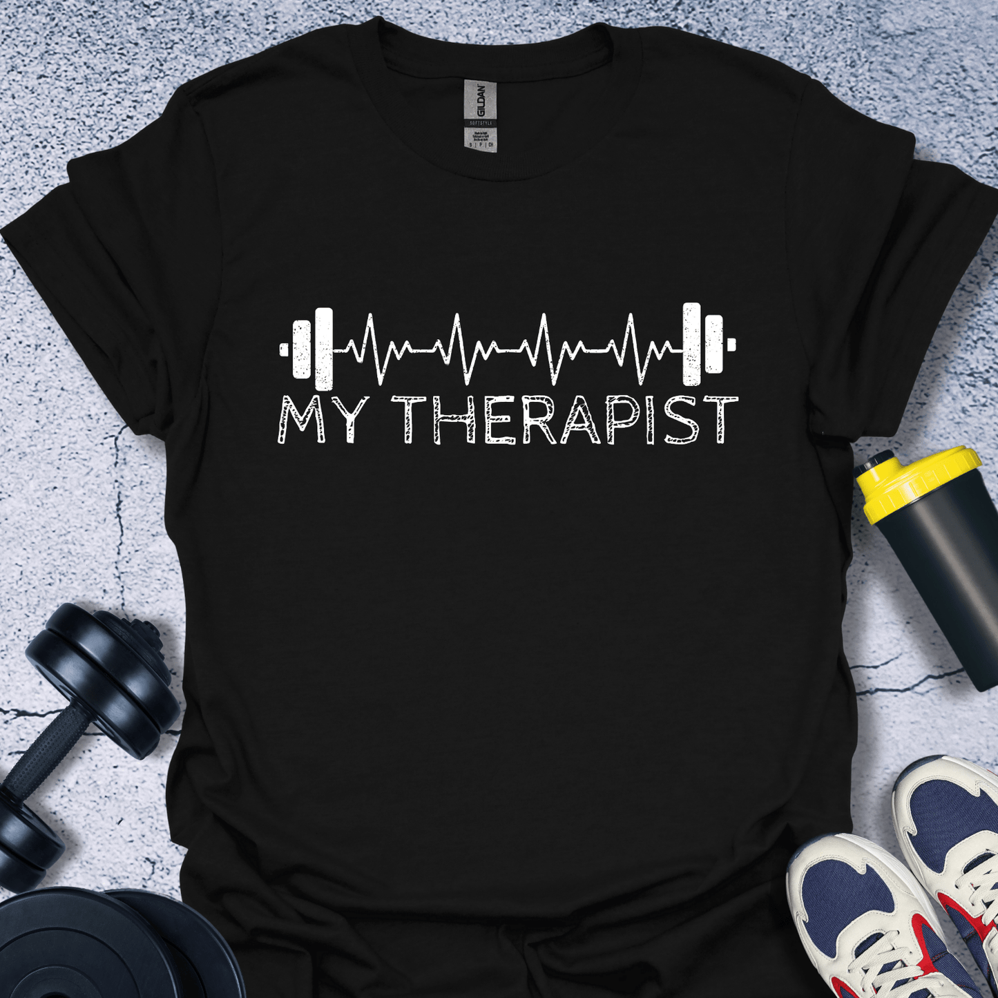 T-Shirt Black / S My Therapist T-Shirt