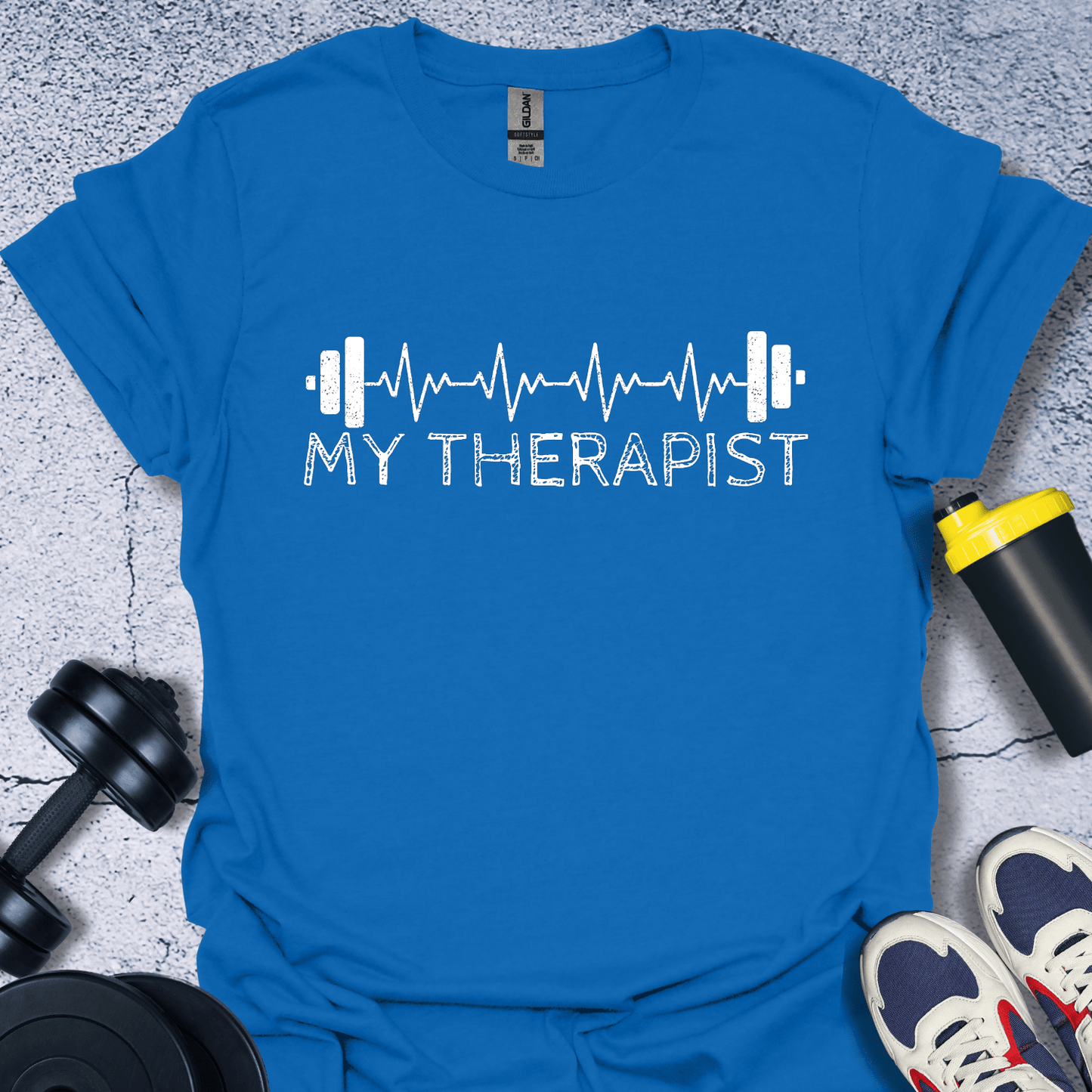 T-Shirt Royal / S My Therapist T-Shirt