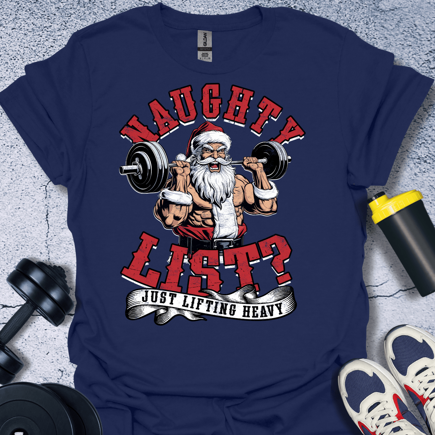 T-Shirt Navy / S Naughty List T-Shirt