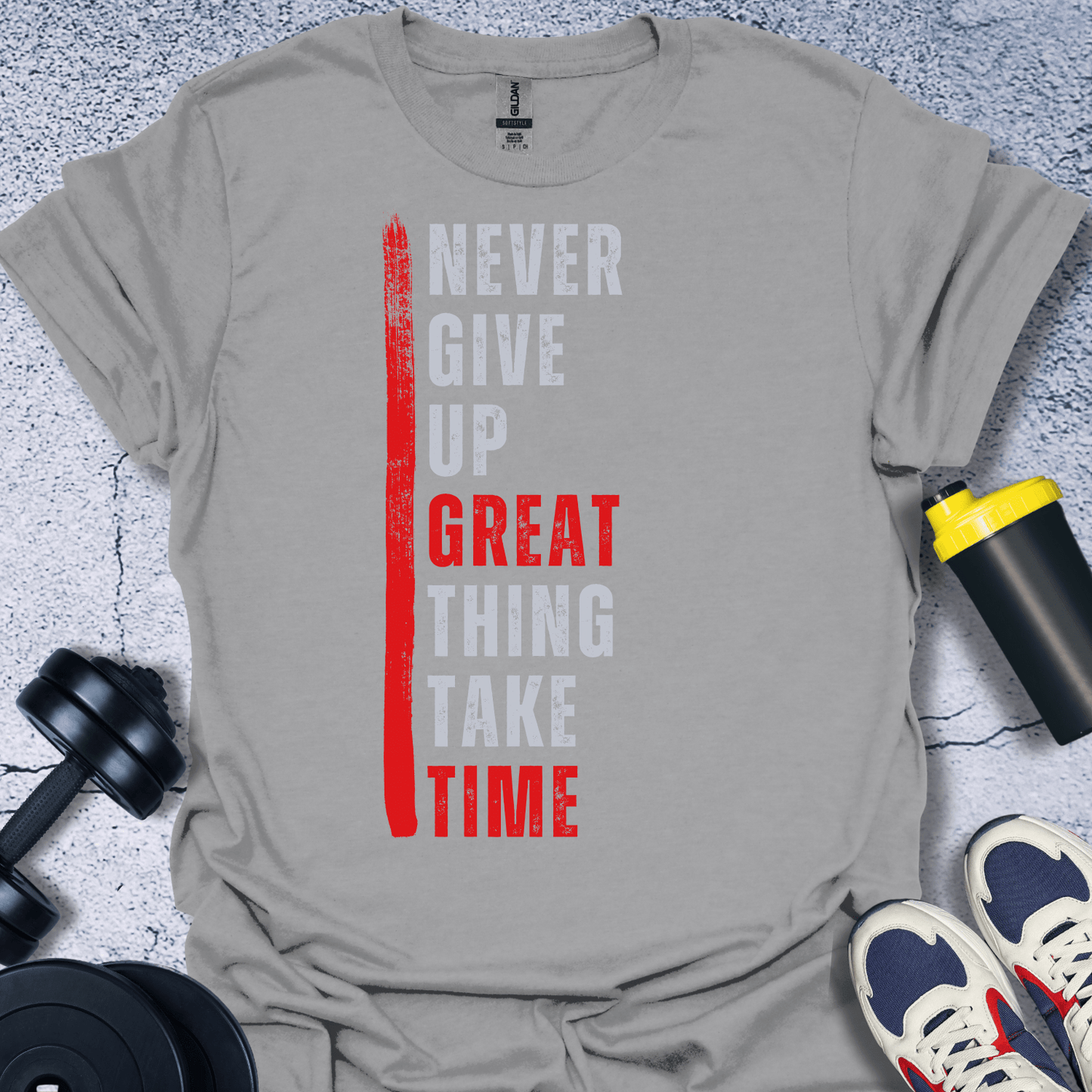 T-Shirt Never Give Up T-Shirt