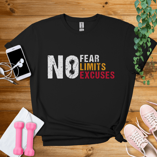 T-Shirt Black / S No Fear T-Shirt