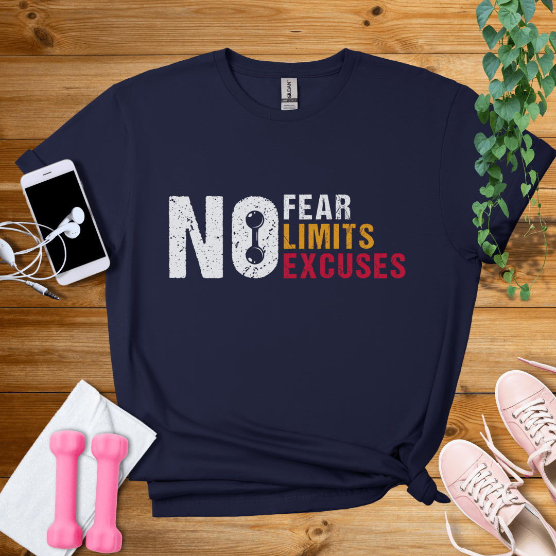 T-Shirt Navy / S No Fear T-Shirt