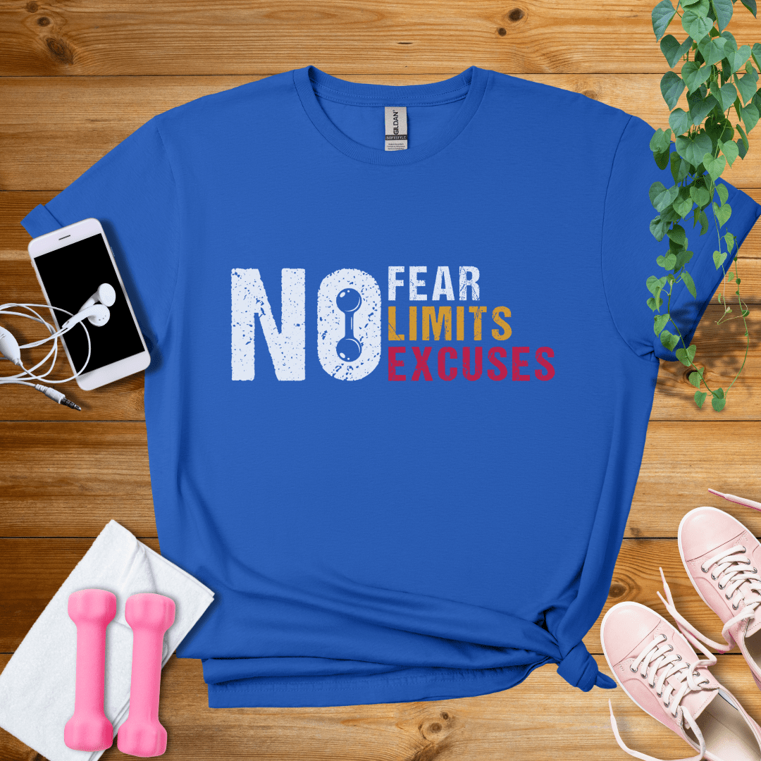 T-Shirt Royal / S No Fear T-Shirt