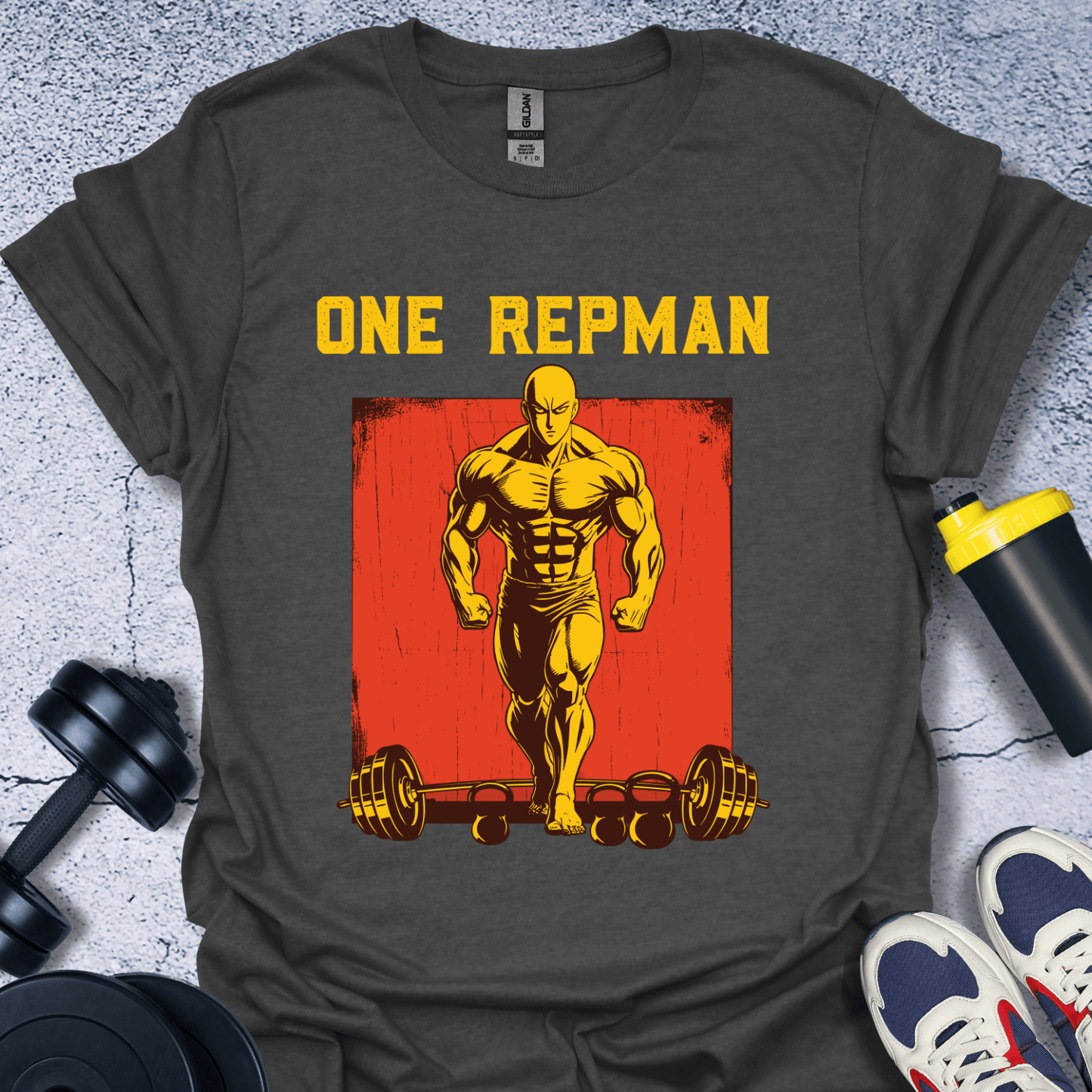 T-Shirt Dark Heather / S One Rep Man T-Shirt