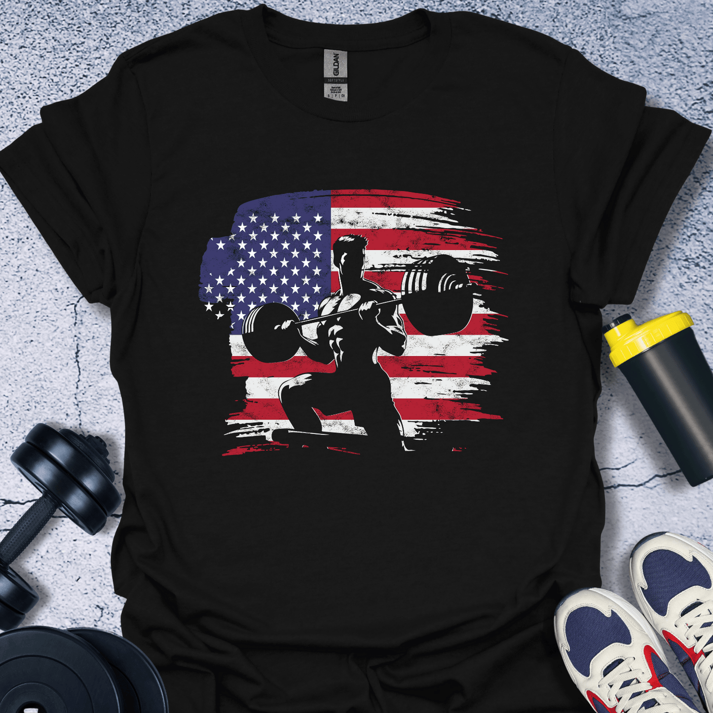 T-Shirt Black / S Patriotic Power T-Shirt