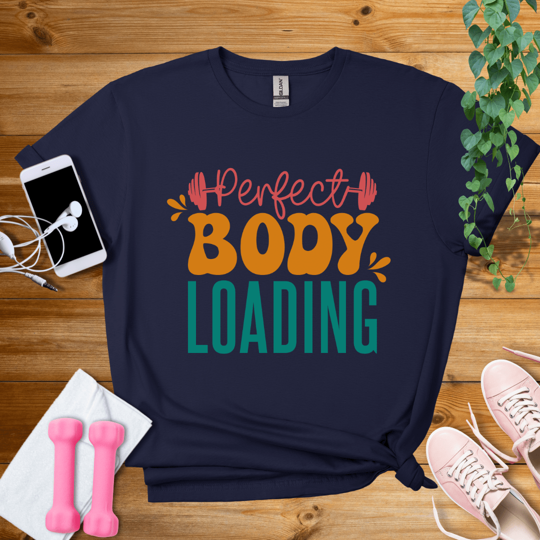 T-Shirt Navy / S Perfect Body Loading T-Shirt