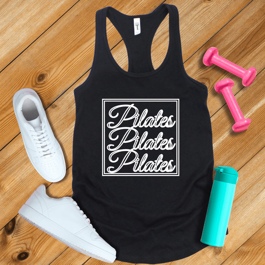 Tank Top Solid Black / XS Pilates Pilates Pilates Tank Top