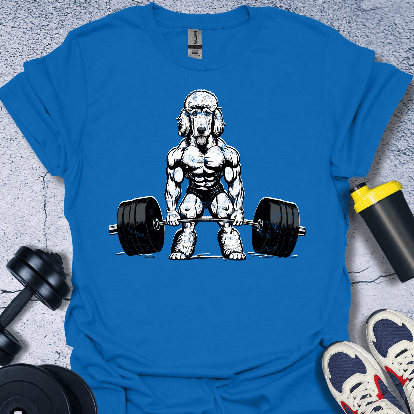 T-Shirt Royal / S Poodle Lifting T-Shirt