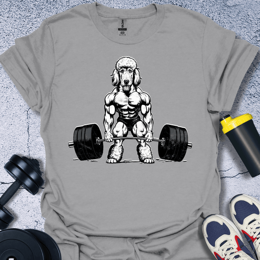 T-Shirt Sport Grey / S Poodle Lifting T-Shirt