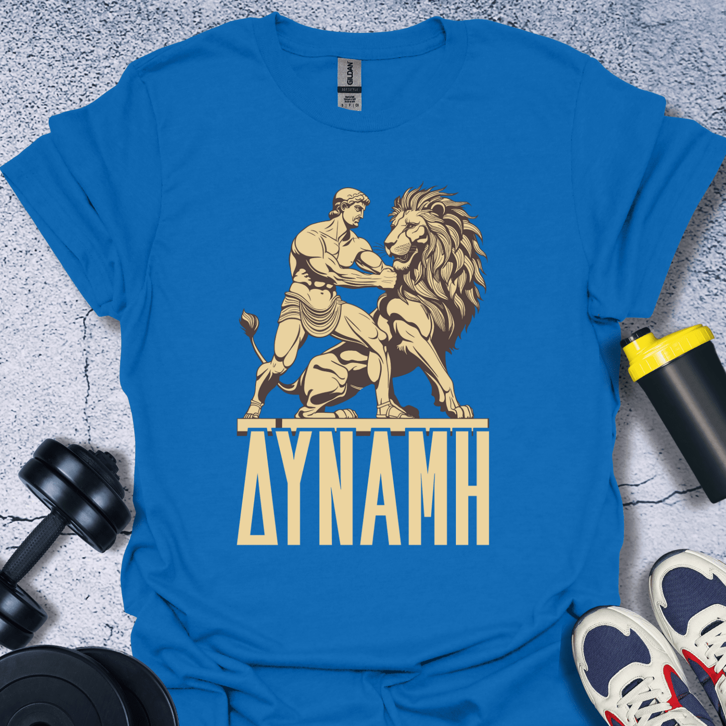 T-Shirt Royal / S Power (Δύναμ In Greek) T-Shirt