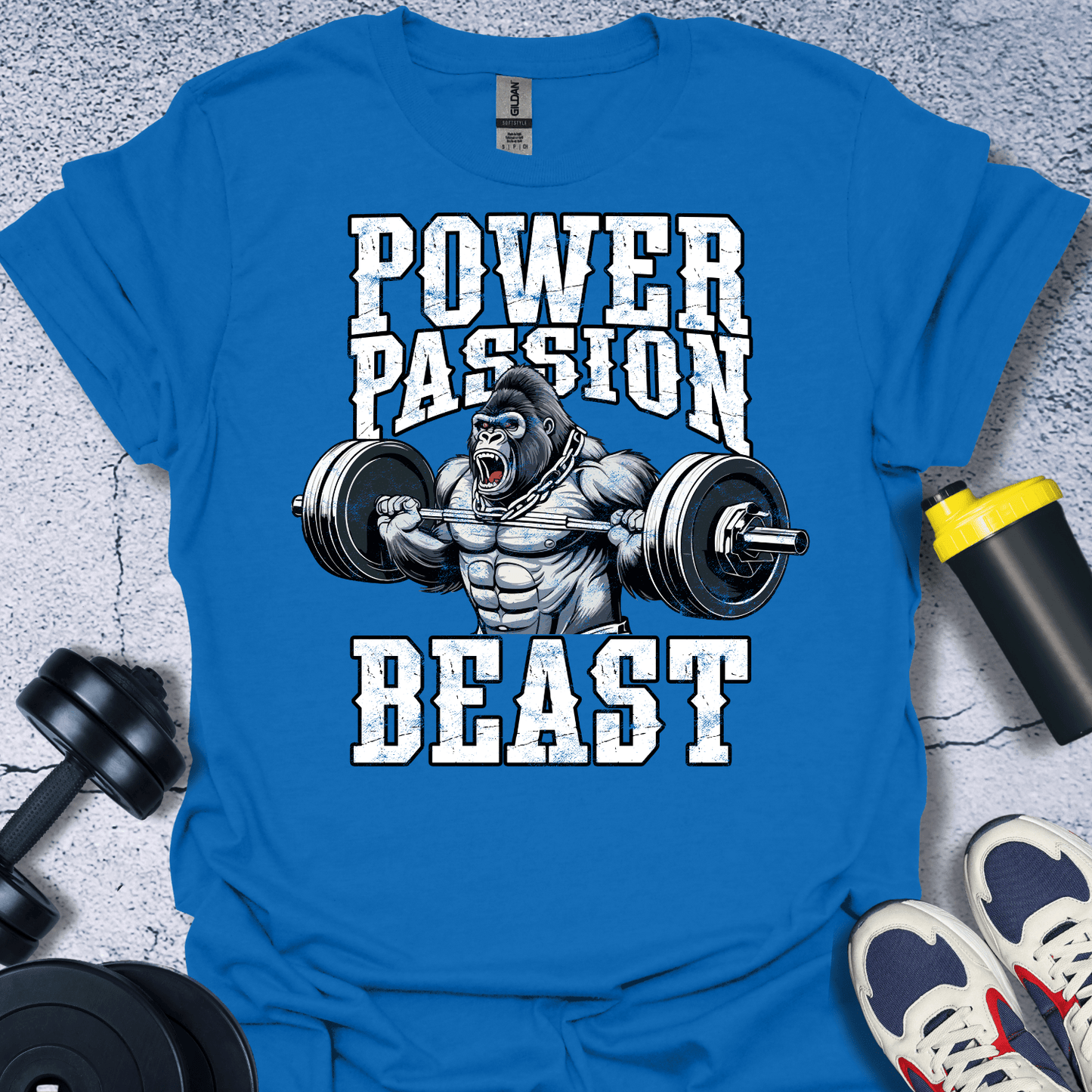 T-Shirt Royal / S Power Passion Beast T-Shirt