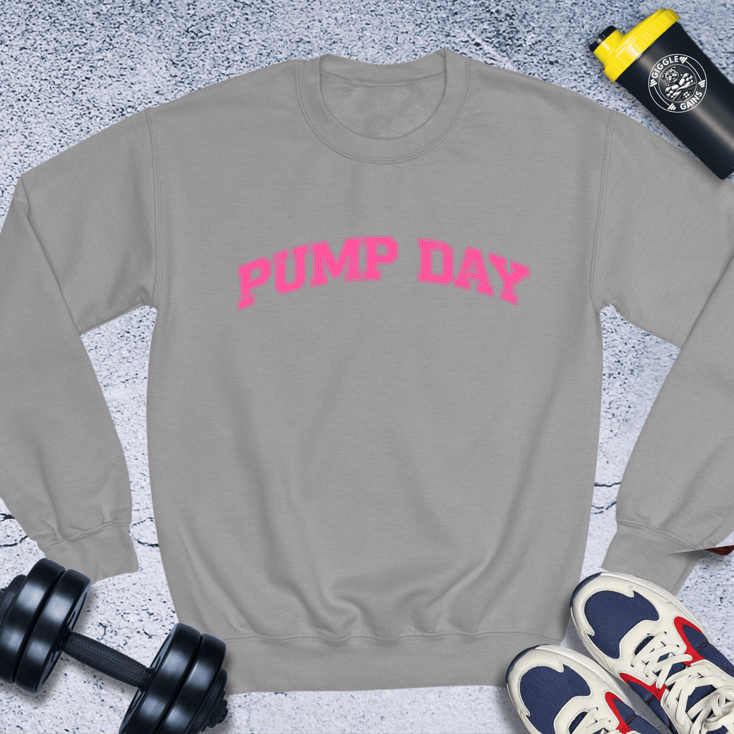 Sweatshirt Sport Grey / S Pump Day Crewneck