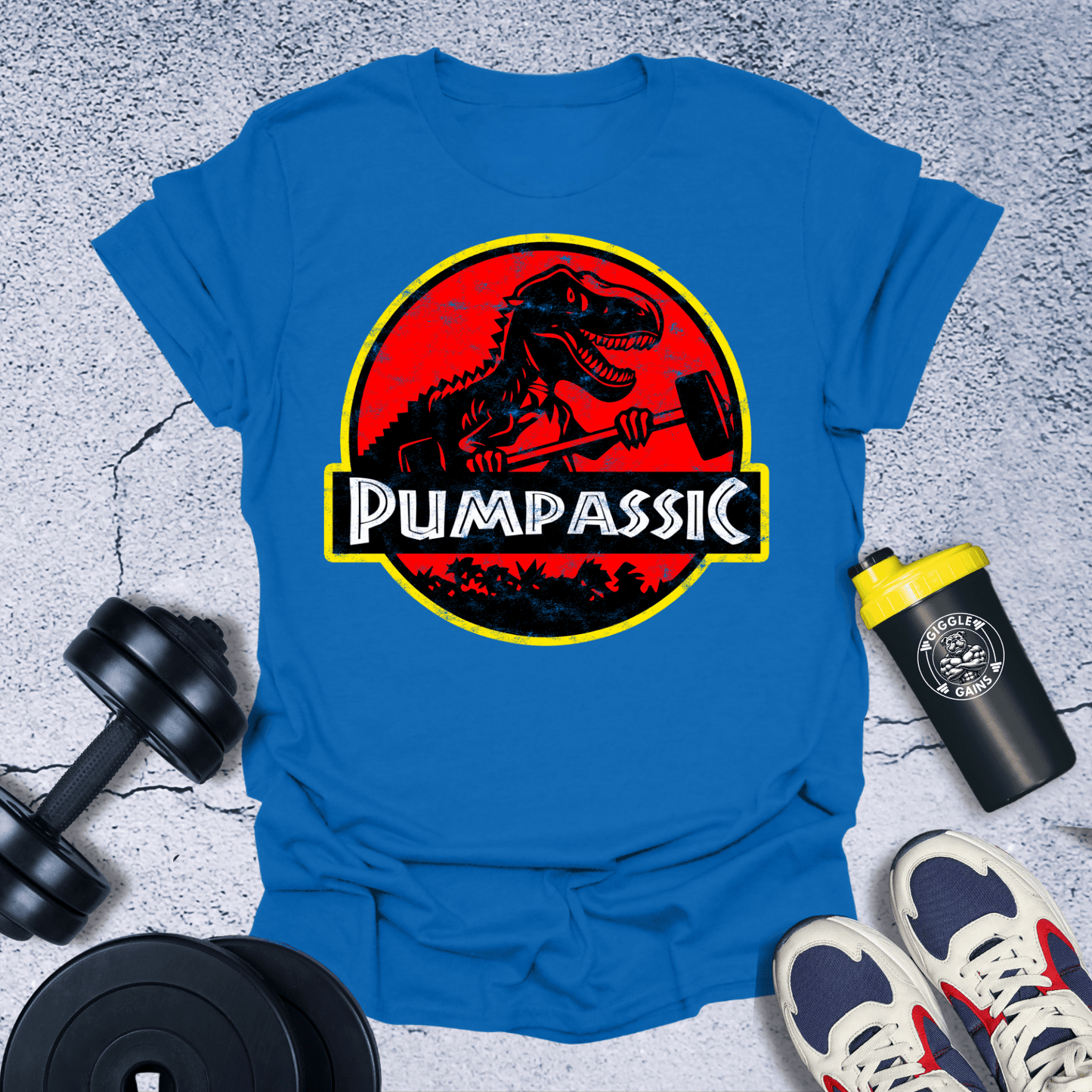 T-Shirt Royal / S Pumpassic T-Shirt