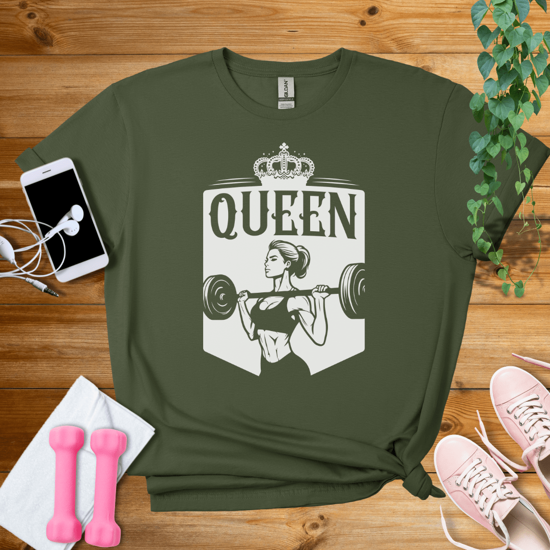 T-Shirt Military Green / S Queen T-Shirt