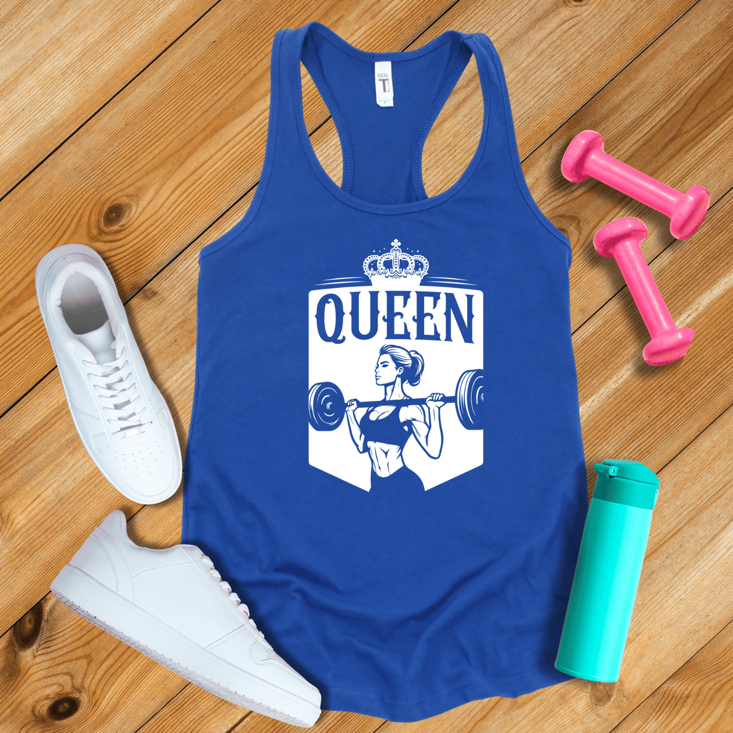 Tank Top Solid Royal / S Queen Tank Top