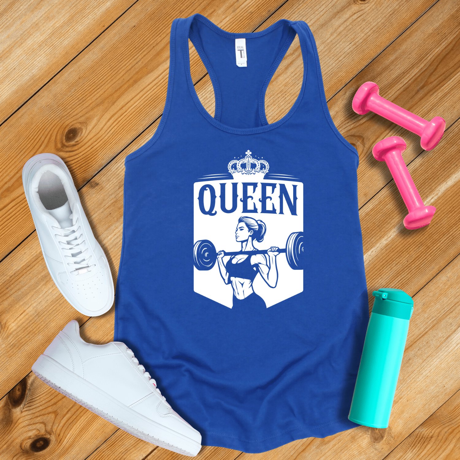 Tank Top Solid Royal / S Queen Tank Top