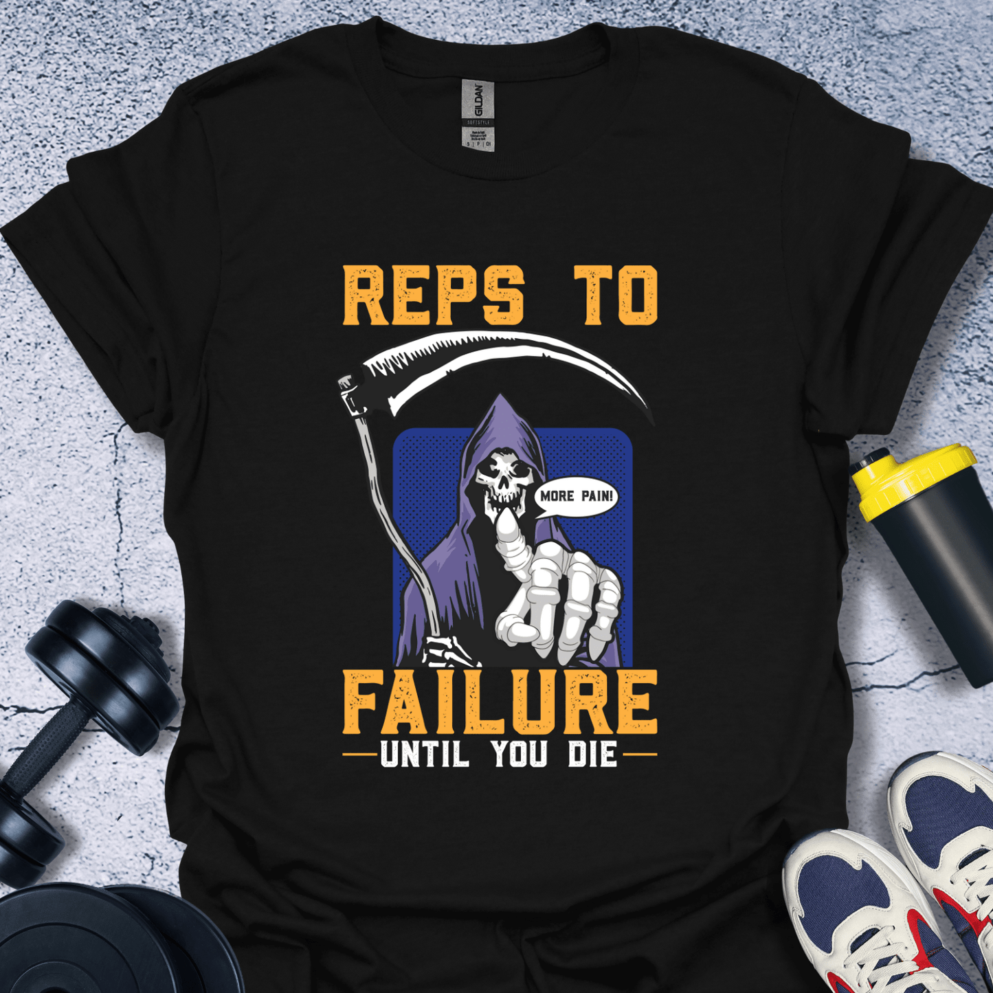 T-Shirt Black / S Reps To Failure T-Shirt