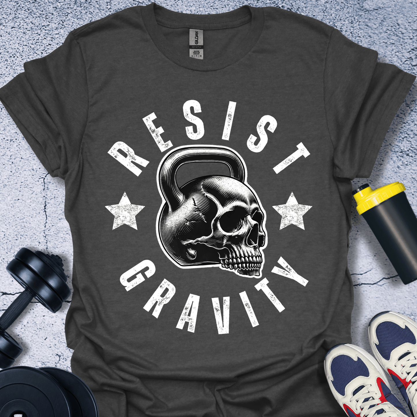 T-Shirt Dark Heather / S Resist Gravity T-Shirt