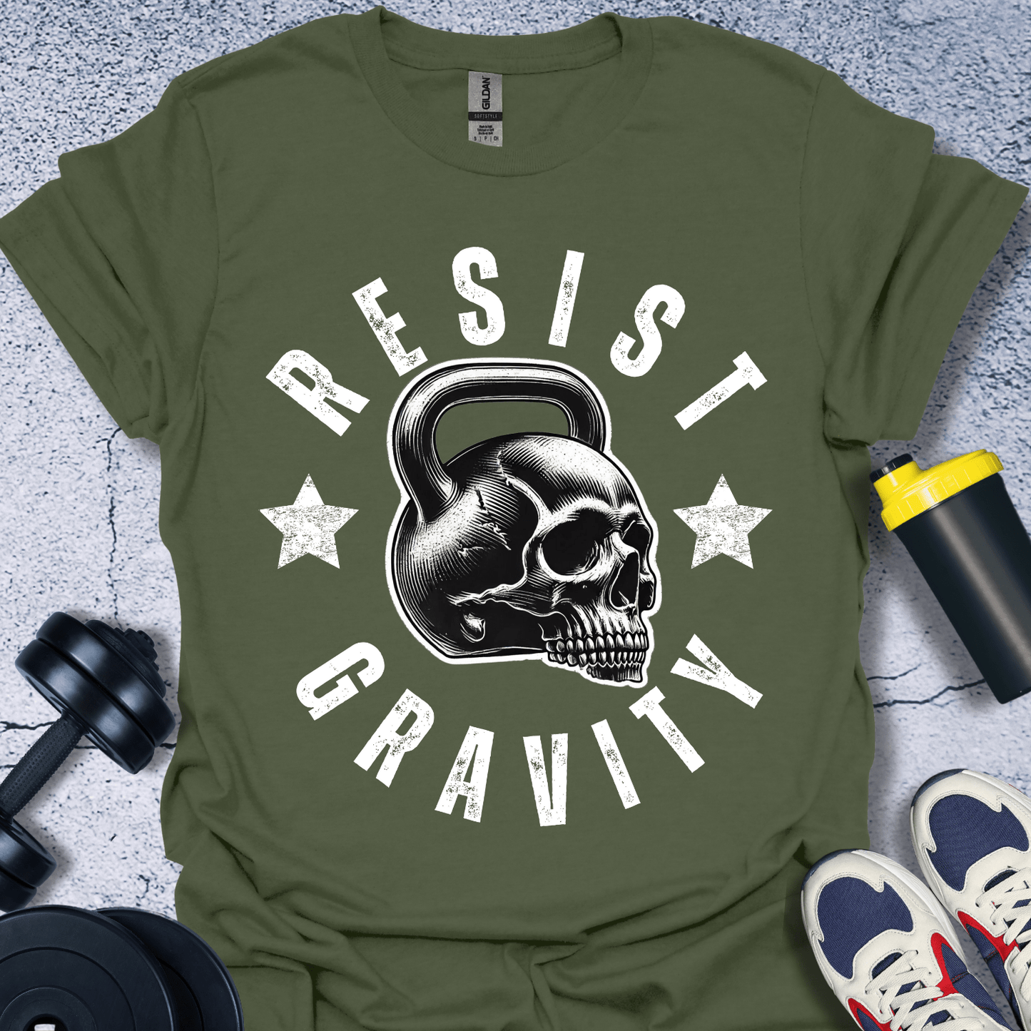 T-Shirt Military Green / S Resist Gravity T-Shirt