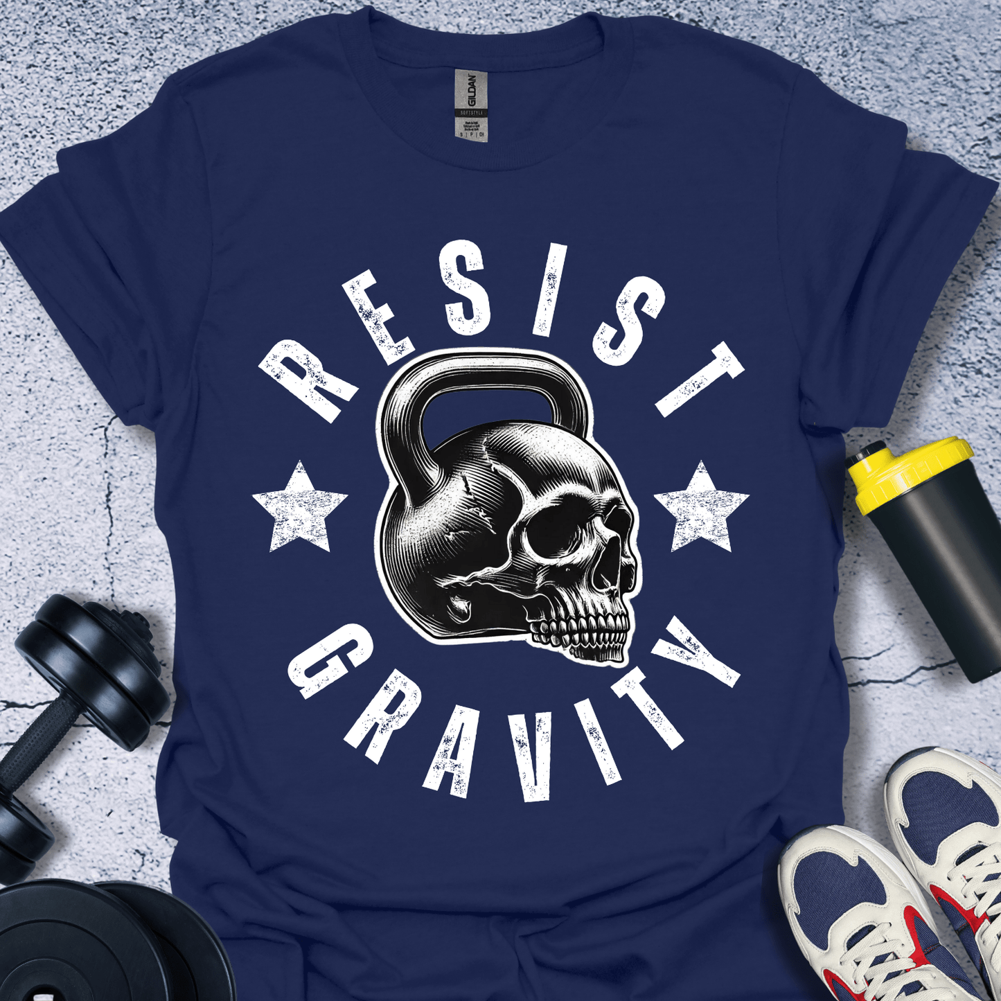 T-Shirt Navy / S Resist Gravity T-Shirt