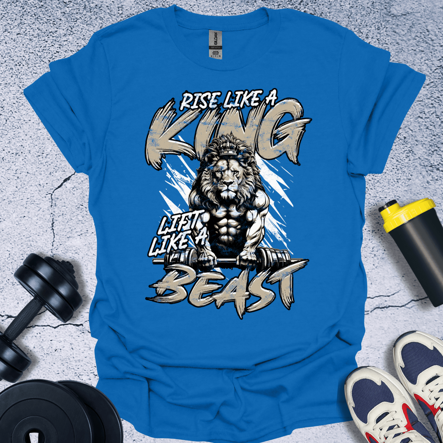 T-Shirt Royal / S Rise Like A King T-Shirt