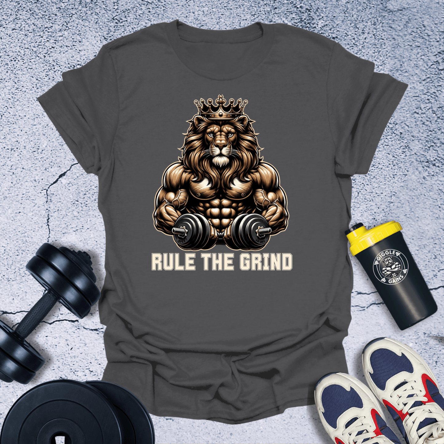 T-Shirt Dark Heather / S Rule The Grind T-Shirt