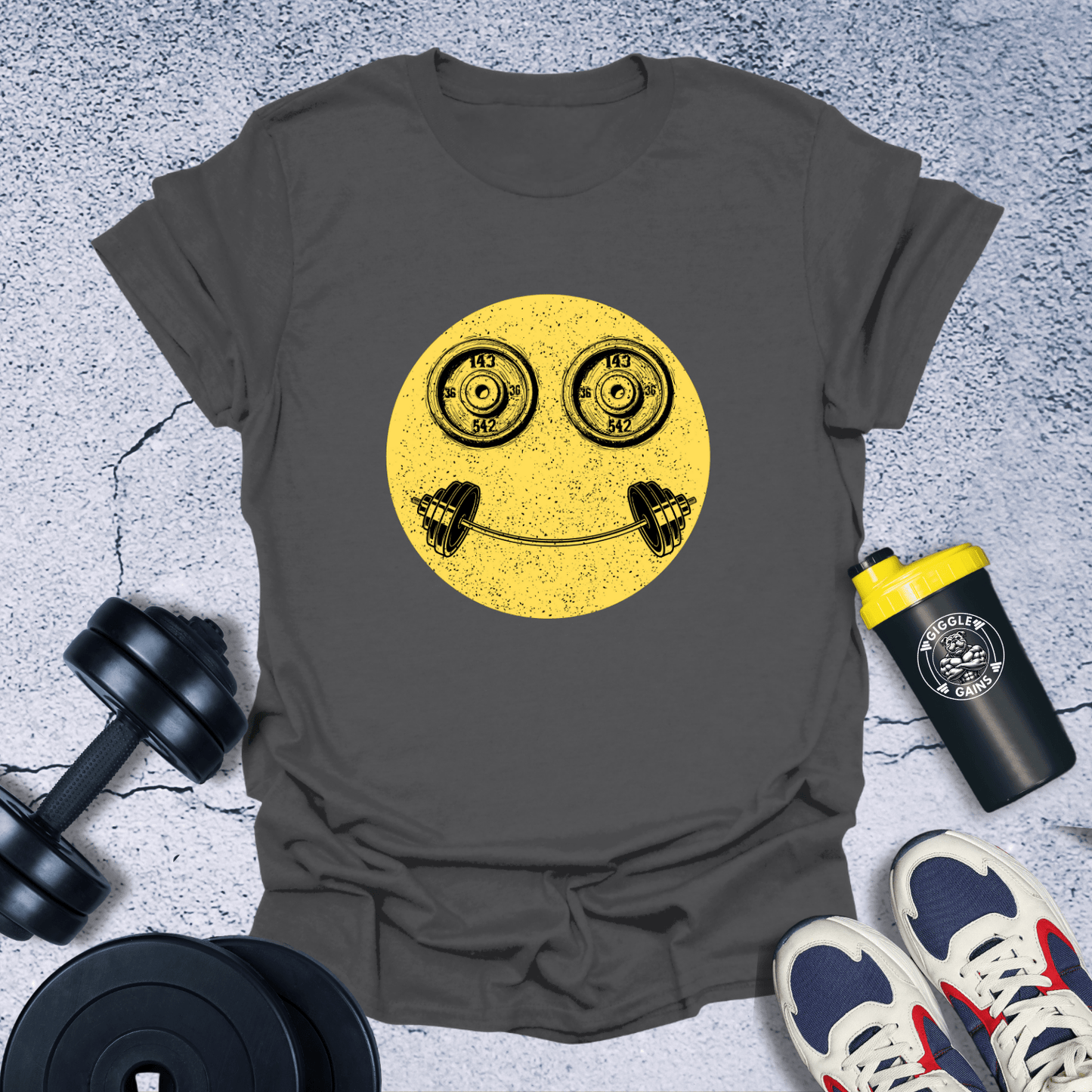 T-Shirt Dark Heather / S Smile T-Shirt