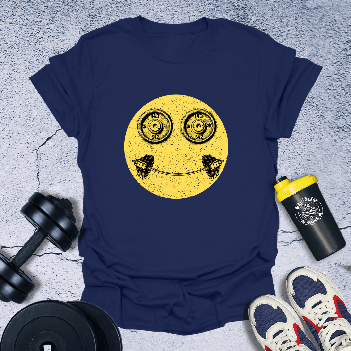 T-Shirt Navy / S Smile T-Shirt