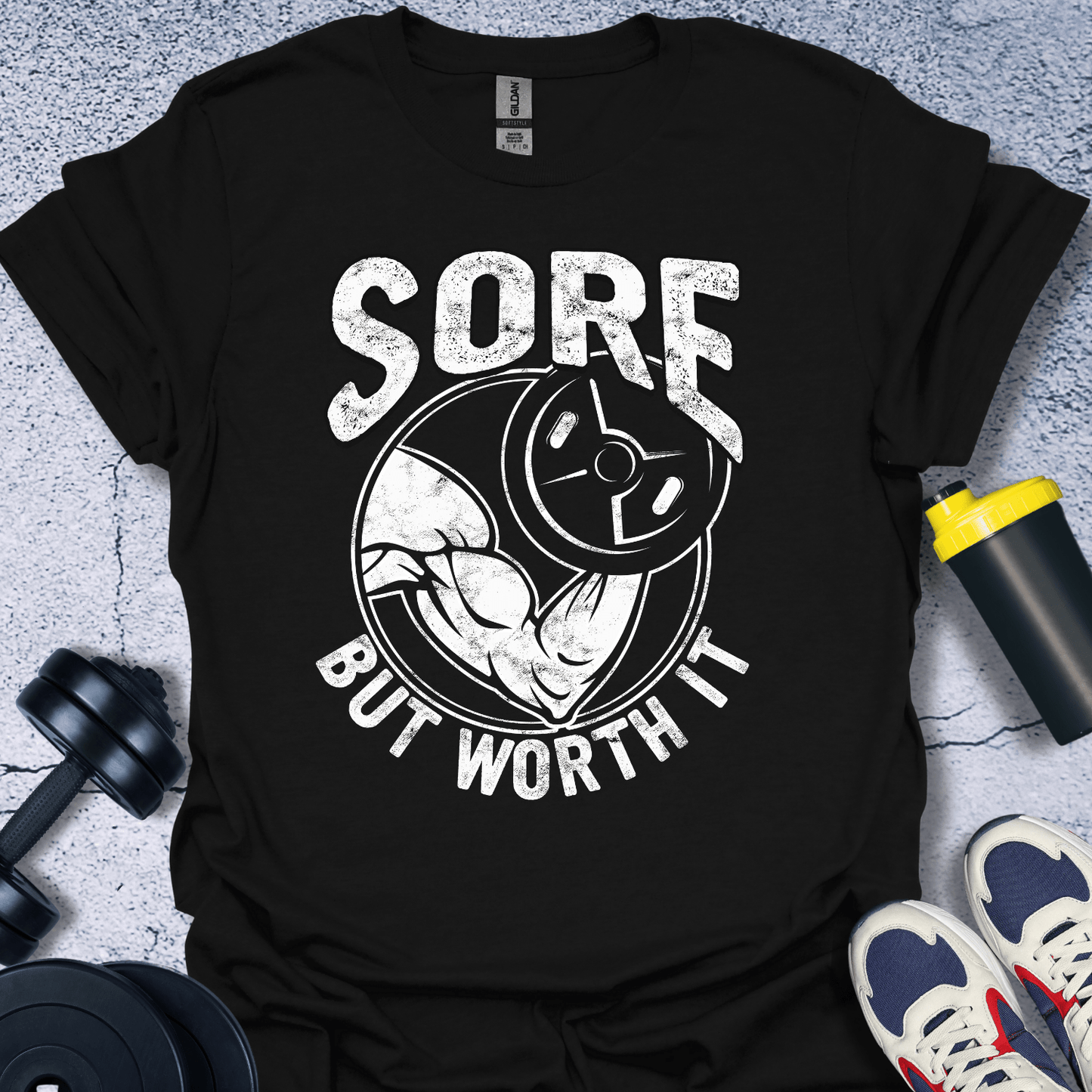 T-Shirt Black / S Sore But Worth It T-Shirt