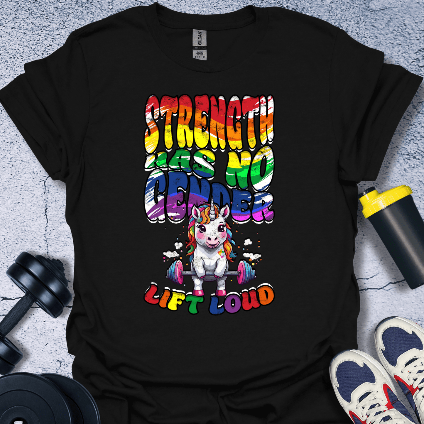 T-Shirt Black / S Strength Has No Gender T-Shirt