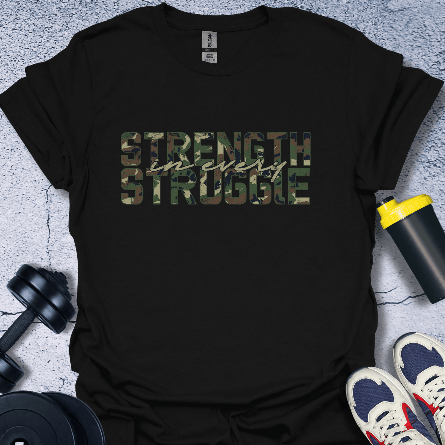 T-Shirt Black / S Strength In Every StruggleT-Shirt