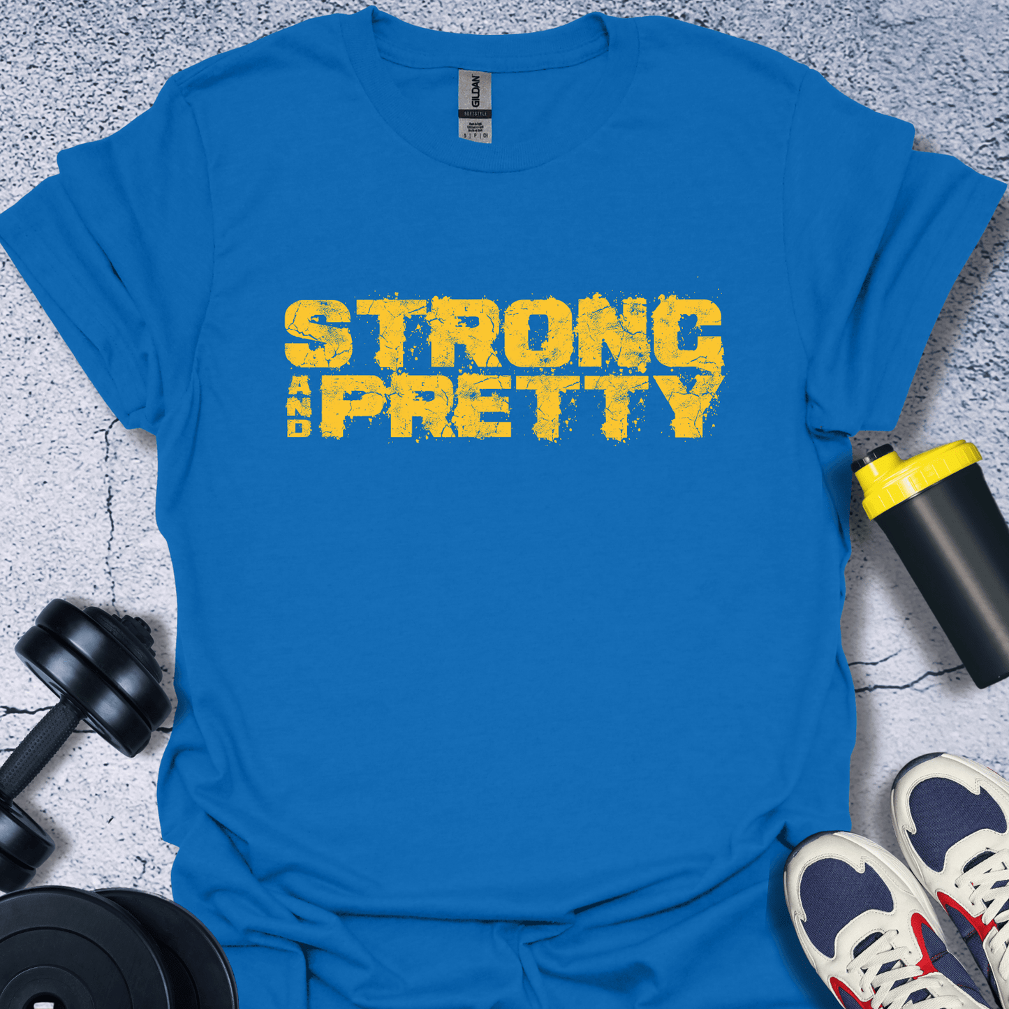 T-Shirt Royal / S Strong And Pretty T-Shirt