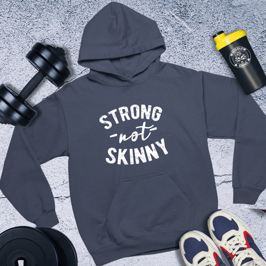 Hoodie Navy / S Strong not Skinny Hoodie