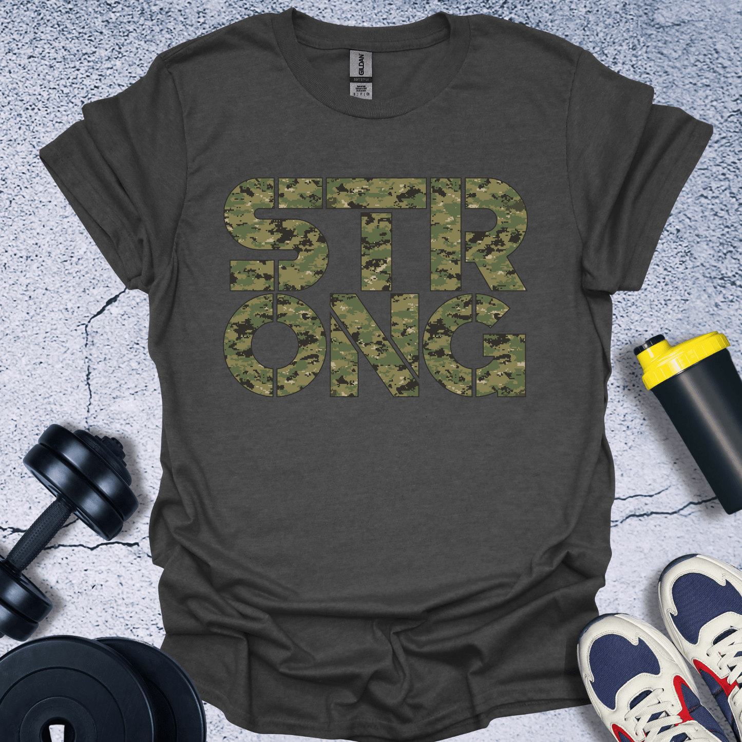 T-Shirt Dark Heather / S Strong T-Shirt