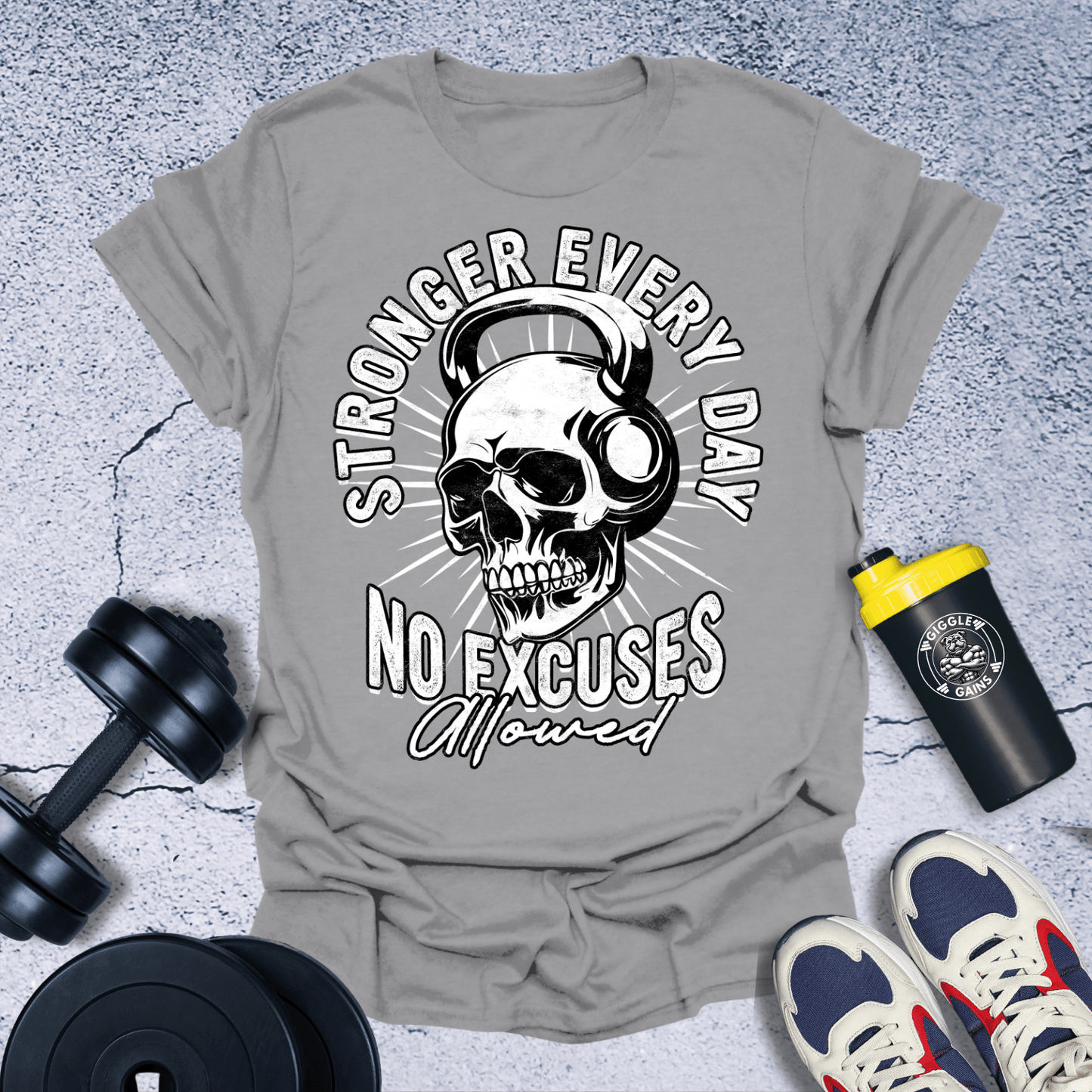 T-Shirt Sport Grey / S Stronger Every Day T-Shirt