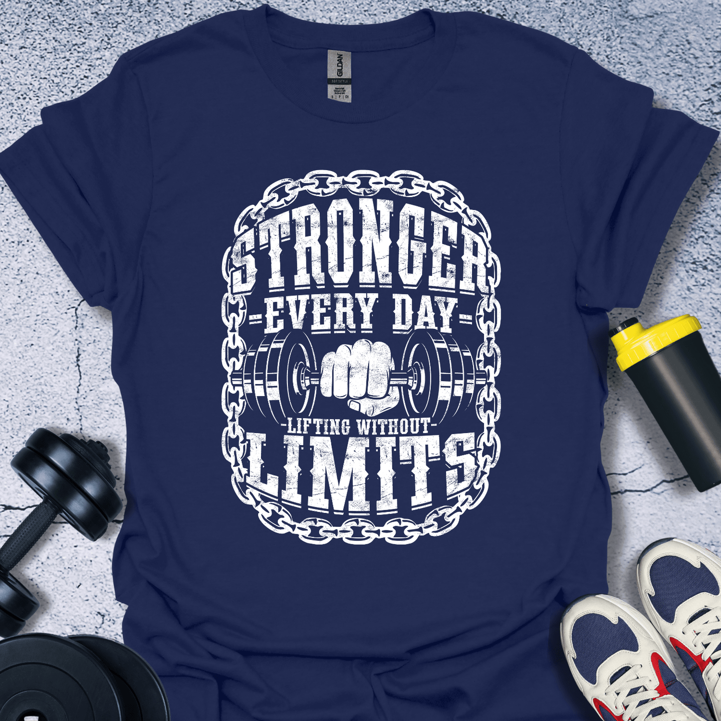 T-Shirt Navy / S Stronger Everyday T-Shirt