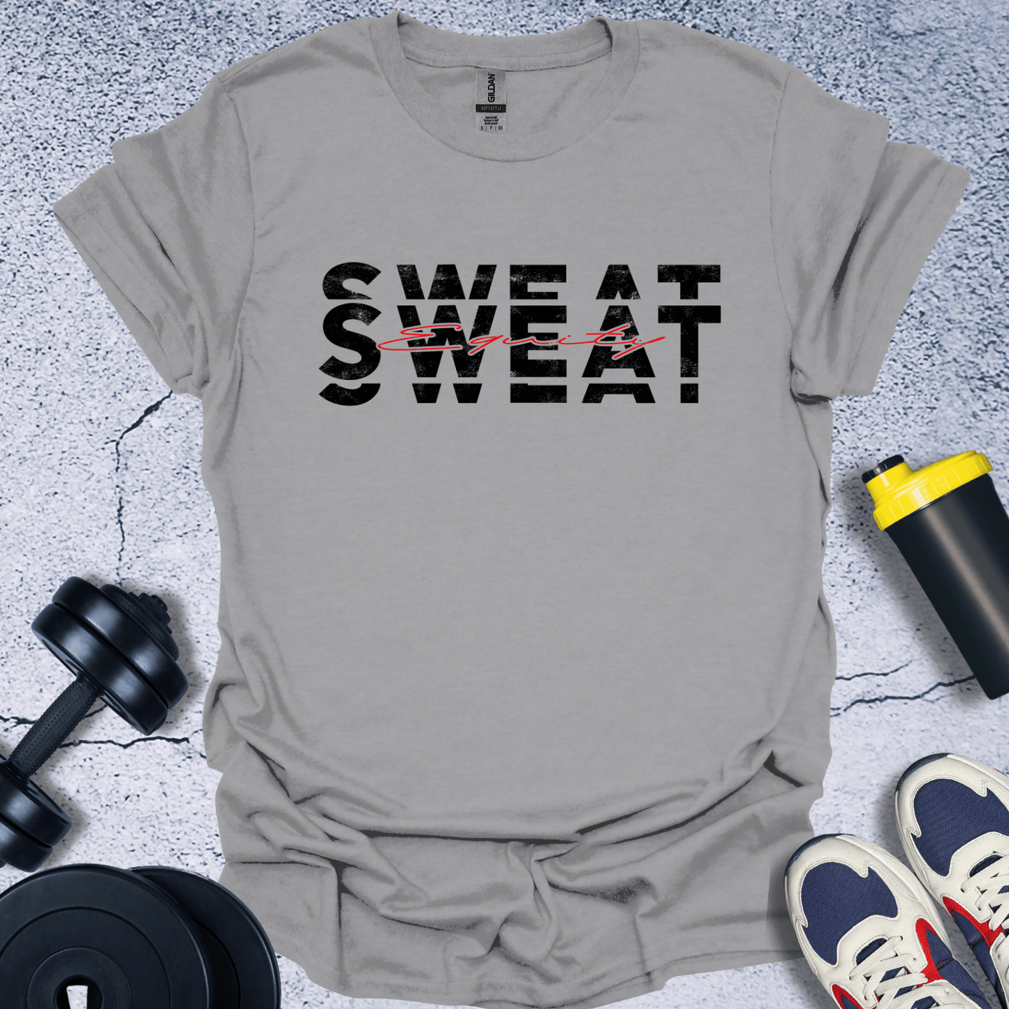 T-Shirt Sport Grey / S Sweat Equity T-Shirt