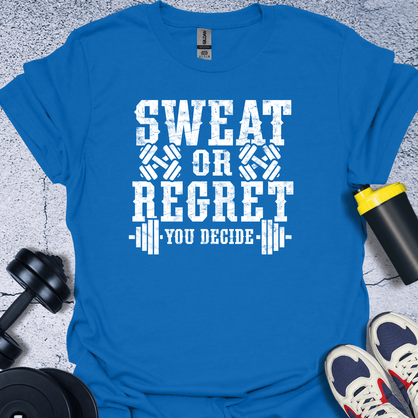 T-Shirt Royal / S Sweat Or Regret T-Shirt